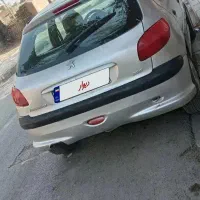 پژو ۲۰۶  مدل ۸۴ تیپ 2 رنگ نقره ی
