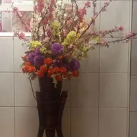 گل و گلدان مصنوعی|گل مصنوعی|دورود, |دیوار