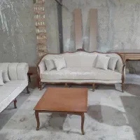 مبل ۳گل فرانسوی|مبلمان خانگی و میز عسلی|چهاردانگه (تهران), |دیوار