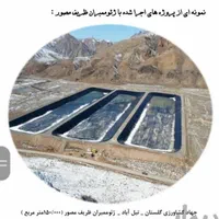 نصب ورق ژئوممبران استخر کشاورزی وپرورش ماهی|خدمات پیشه و مهارت|گنبد کاووس, |دیوار