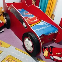 تخت طرح ماشین|تخت و سرویس خواب|زاهدان, |دیوار