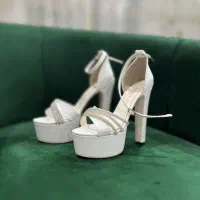 کفش مجلسی زنانه،سفید،کاملا نو