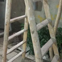 نردبان چوبی