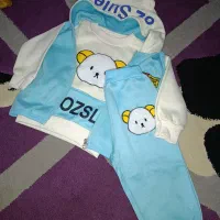 سه تیکه و پیراهن پسرانه بچگانه در حد نو