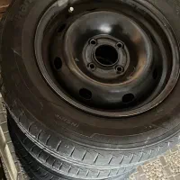 ۴حلقه رینگ و لاستیک خارجی پژو|قطعات یدکی و لوازم جانبی|بندر ماهشهر, |دیوار