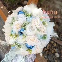 دسته گل عروس|گل مصنوعی|شادگان, |دیوار