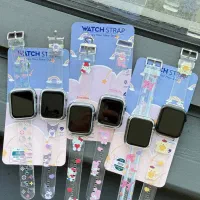 بند ساعت هوشمند فانتزی شفاف طرح دار|لوازم جانبی موبایل و تبلت|بیرجند, |دیوار