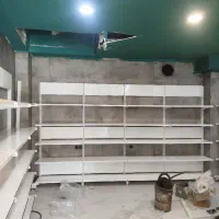 قفسه هایپری به همراه استند دایره ای پنج طبقه/قفسه