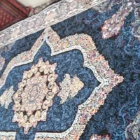 فرش ۱۲متری فیروزه ای