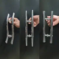 دستگیره و پاسار ریل و فریم شیشه سکوریت کلی و جزئی