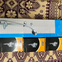 دوش حمام و شلنگ فلزی نو