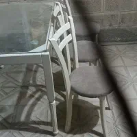 میز نهار خوری 4نفره|میز و صندلی غذاخوری|بهار, |دیوار