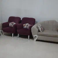 مبل راحتی ۷ نفره با جلو مبلی های رایگان|مبلمان خانگی و میز عسلی|ایلام, |دیوار