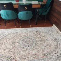 فرش تافته مشهد گل برجسته