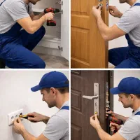 ساخت و تعمیرات تخصصی کابینت و کمد، تخت درب فوری