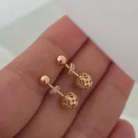 گوشواره رنگ ثابت ژوپینگ|بدلیجات|مسجد سلیمان, |دیوار