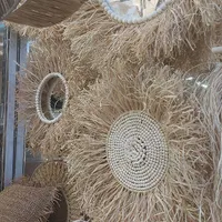 دیوارکوب جدید پینترستی حصیری|صنایع دستی و سایر لوازم تزئینی|مشهد, آزادشهر|دیوار