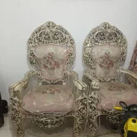 مبل ۷نفره بامیزوسط ودوتا عسلی سالم سالم|مبلمان خانگی و میز عسلی|خاوران, |دیوار