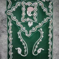 سجاده مخمل سبز