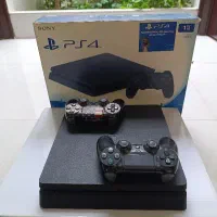 PS4 Slim 1TB(دو دسته اورجینال کپی خور)