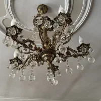 لوستر ۵ شعله|لوستر و چراغ آویز|همدان, |دیوار