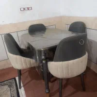 میز غذا خوری ۴نفره|میز و صندلی غذاخوری|الیگودرز, |دیوار