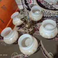 دوعدد لوستر|لوستر و چراغ آویز|قزوین, |دیوار