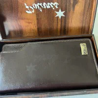 کیف پول چرم طبیعی بلند