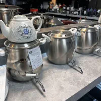 کتری قوری استیل K/T لوازم خانگی زرین یاسوج