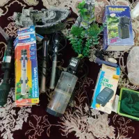 لوازم آکواریوم همشون سالم به دلیل دیگه فروختن ماهی|ماهی|تهران, هاشمی|دیوار