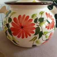 قابلمه دیزی سرامیکی طرح دار