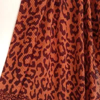 شال پاییزه پلیسه طرح پلنگی|لباس|تهران, میرداماد|دیوار