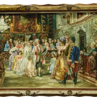 تابلو فرش برای بافت