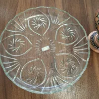 میوه خوری کریستال بزرگ اناناسی