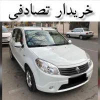 رنو ساندرو stepway/ معاوضه/ ماشین تصادفی