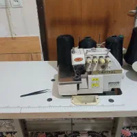 سردوز ۵ نخ کاپیتال وچرخ راسته دوز