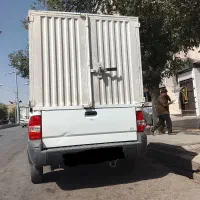 اتاق فلزی مسقف وانت پراید