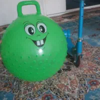 اسکوتر وتوپ بزرگ بادی