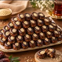 خرما مغزدار شکلاتی