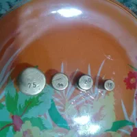 سنگ ترازوی برنجی قدیمی|کلکسیون اشیاء عتیقه|اراک, |دیوار