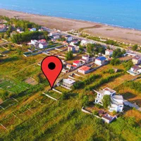 زمین مسکونی مدارک دار باقابلیت ساخت ویلا روبه دریا