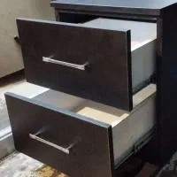 پا تختی دو کشو|جاکفشی، کمد، دراور|رشت, آزادگان|دیوار