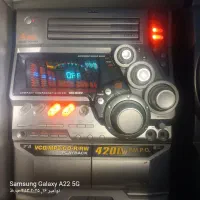 jvc 4200|سیستم صوتی خانگی|اشتهارد, |دیوار