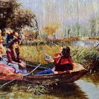 تابلو فرش.دست باف.خوش نقش