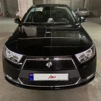 دنا پلاس مشکی ابنوس متالیک ۶ دنده با رینگ