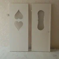 درب اتاق بدون چهار چوب