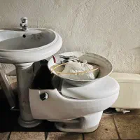 روشویی و توالت فرنگی