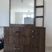 آینه و دراور 3 کشو