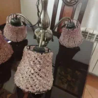 یک جفت لوستر کارکرده