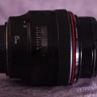 Canon 85mm L ii usm f1.2 لنز ۸۵ کنون اف ۱.۲|دوربین عکاسی و فیلم‌برداری|تهران, خزانه|دیوار